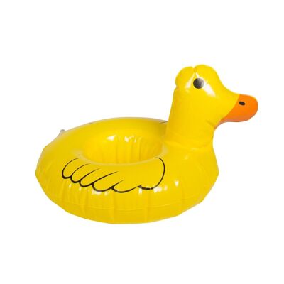 Aufblasbarer Becherhalter Gelbe Ente