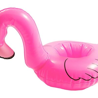 Porte-gobelets gonflables Flamingo - 2 pièces