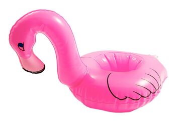 Porte-gobelets gonflables Flamingo - 2 pièces 1