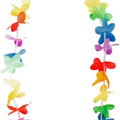 Hawai krans regenboogkleuren