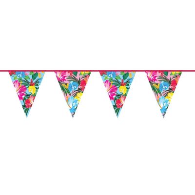 Tropical Floral Bunting - 10 meters