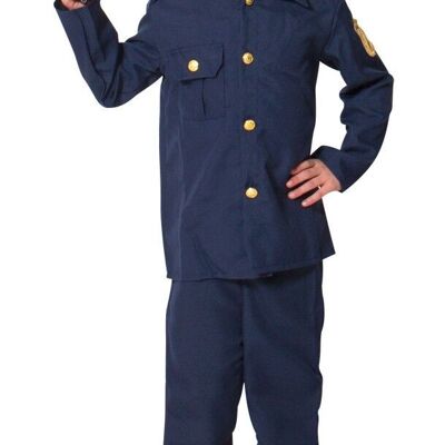 Police Suit Boys 3-piece - Size M - 116-134 - 6-8 years