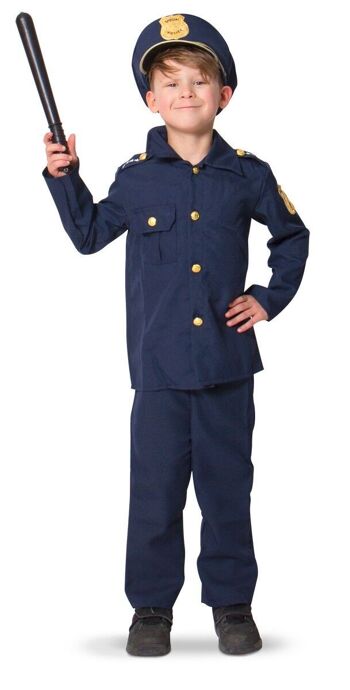 Police Suit Boys 3 pièces - Taille M - 116-134 - 6-8 ans 2