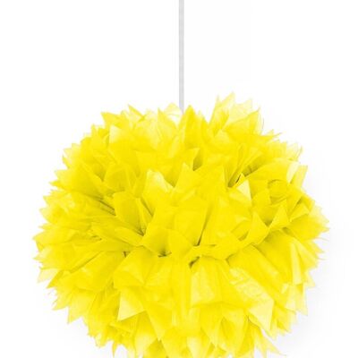 Pompom geel 30cm