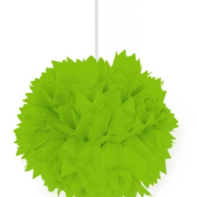 Pompom lime groen 30cm