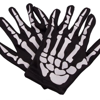 Skeleton Gloves Kids Size