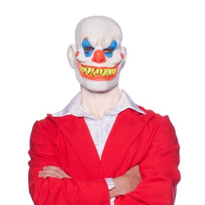 Gruselige Clown Maske aus Latex