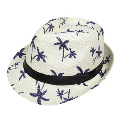 Trilby Hat Summer Palm Trees