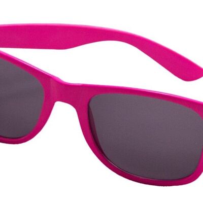 Occhiali blues brothers rosa neon