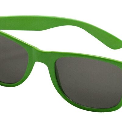 Lunettes Blues Brothers vert fluo