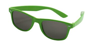 Lunettes Blues Brothers vert fluo 1