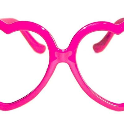 Glasses Pink Hearts