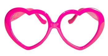 Lunettes Coeurs Roses 1