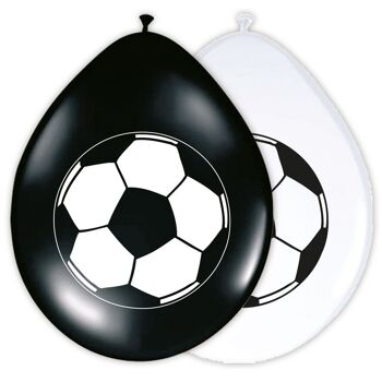 Ballons avec Football 30cm - 8 pièces 1