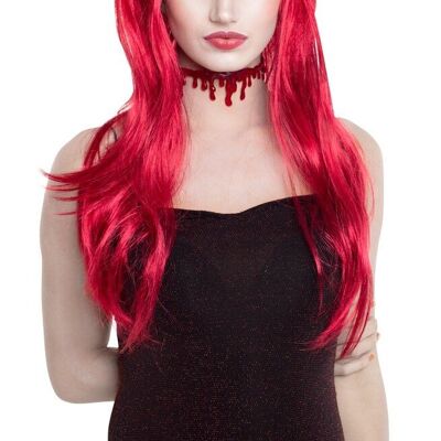 Wig Long Hair Red