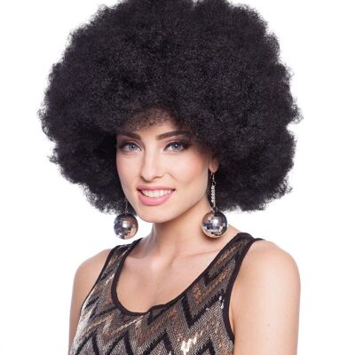Black Afro Wig XL