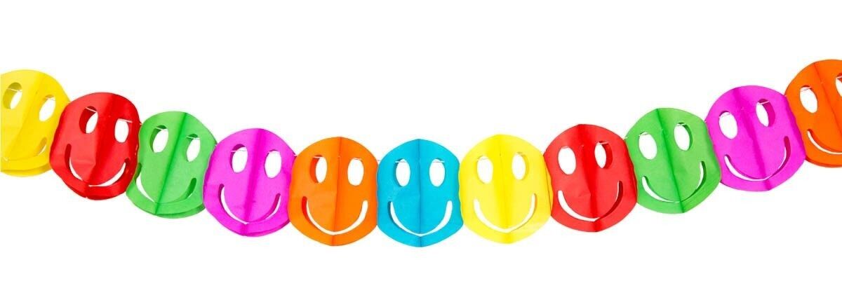Mini Garland Paper Generous Smile - 2 metri