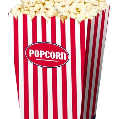 Vassoi per popcorn USA Party - 4 pezzi