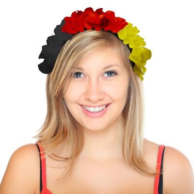 Tiara Hawaii Negro-Rojo-Amarillo Alemania