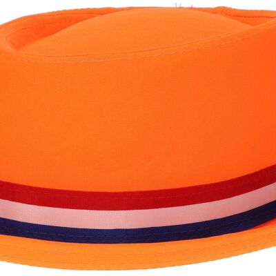 Hat Pork Pie Orange