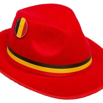 Hat Belgium Black-Yellow-Red