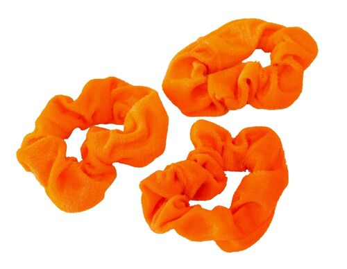 Scrunchies Oranje - 3 stuks