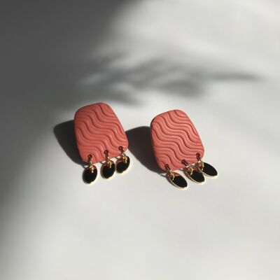 Cira earrings - Terracotta