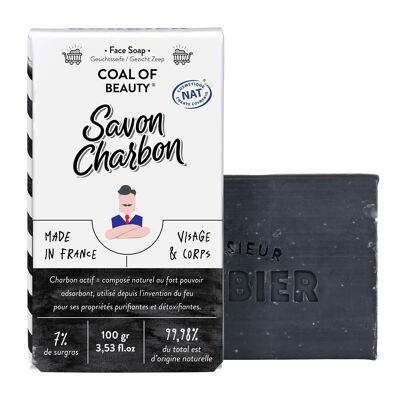 COAL OF BEAUTY - Natural Purifying Soap for Men