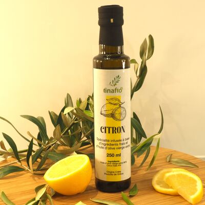 Aceite de oliva infusionado con limón - 250ml