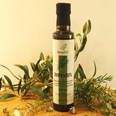 Aceite de oliva infusionado con romero - 250ml