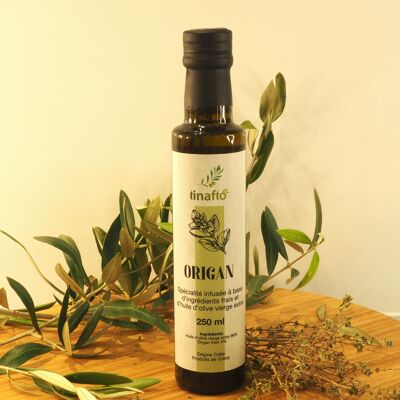 Aceite de oliva infusionado con orégano - 250ml