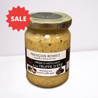 Crème d'artichaut à la truffe d'été