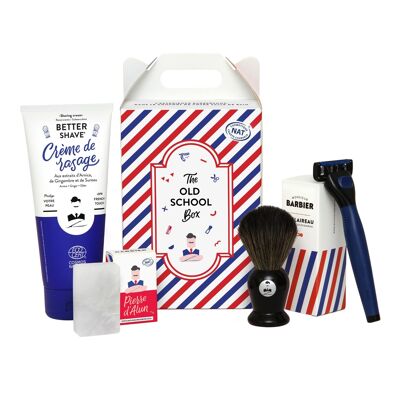 THE OLD SCHOOL BOX - Shaving Set for Men