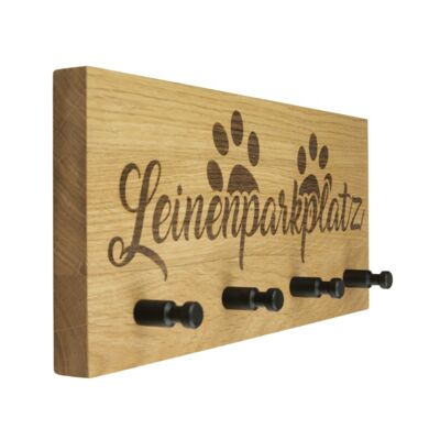 KasperoDog Dog Coat Rack L Linen Parking - Rovere nero