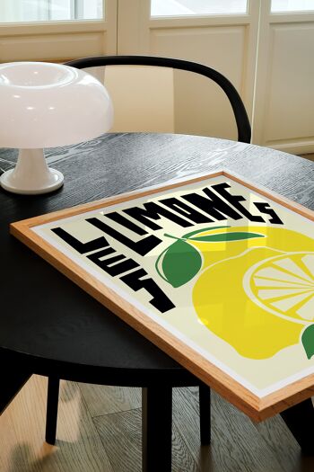 Citron Art Print / Cuisine Wall Art / Art pour la cuisine 3