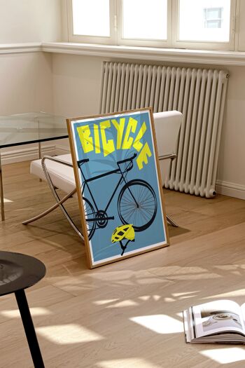 Vélo Art Print / Bike Wall Art / Cyclisme Art Print 2