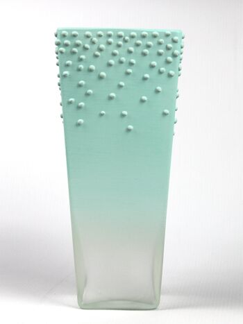 table mint art vase en verre décoratif 7011/250/sh350.1 1