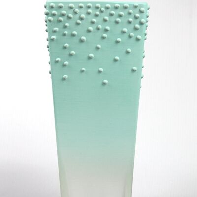 vaso di vetro decorativo menta da tavola 7011/250/sh350.1