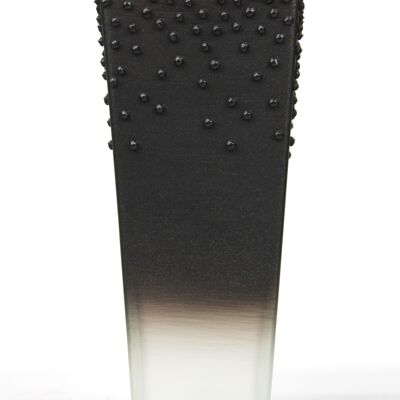 florero de cristal decorativo del arte negro de la mesa 7011/250/sh350.4