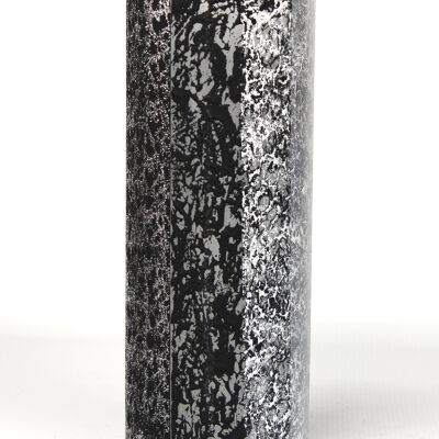 table black art decorative glass vase 7017/300/sh340