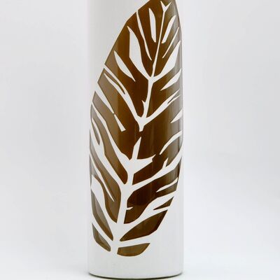 Art Decorated | Glass Vase for Flowers | Cylinder Vase | Interior Design | Home Decor | Large Floor Vase | 7017/400/sh115