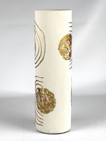 vase en verre décoratif art ivoire au sol 7017/400/sh339.1 2
