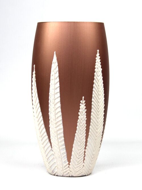 table copper art decorative glass vase 7518/300/sh333