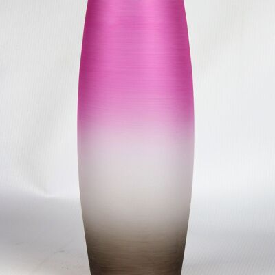 vaso da tavolo in vetro decorativo rosa artistico 7736/300/sh317.2