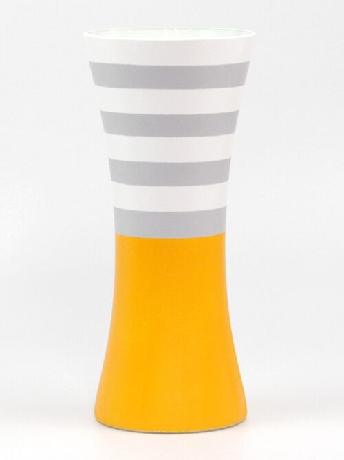 Handpainted Glass Vase for Flowers | Interior Design Home Room Decor | Table vase 12 inch | 7756/300/sh141.1