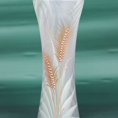 floor light green art decorative glass vase 7756/360/sh332