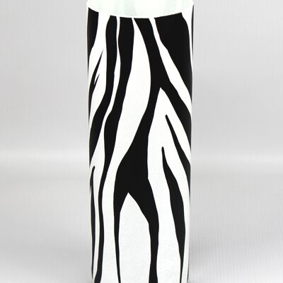 table black&white art decorative glass vase 7856/300/sh224