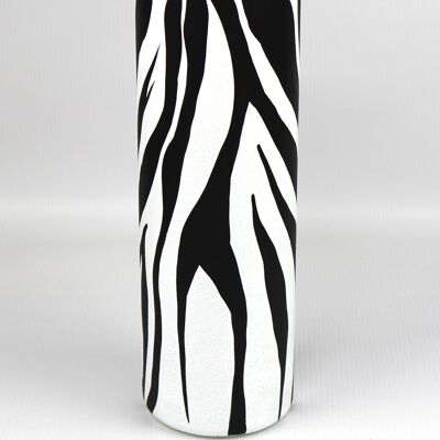 table black&white art decorative glass vase 7856/300/sh224