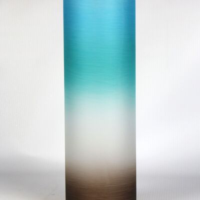 vaso da tavolo in vetro decorativo blu art 7856/300/sh317