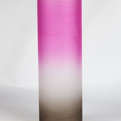 table pink art decorative glass vase 7856/300/sh317.2